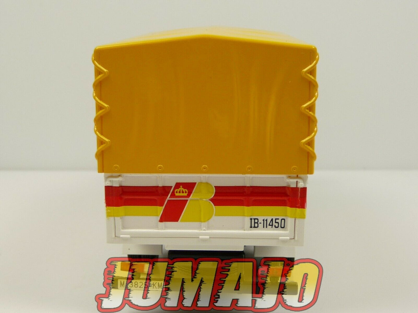 PEG23 CAMIONS PEGASO Salvat 1/43 : camion bâché Ekus 1210 avion Iberia (1986)