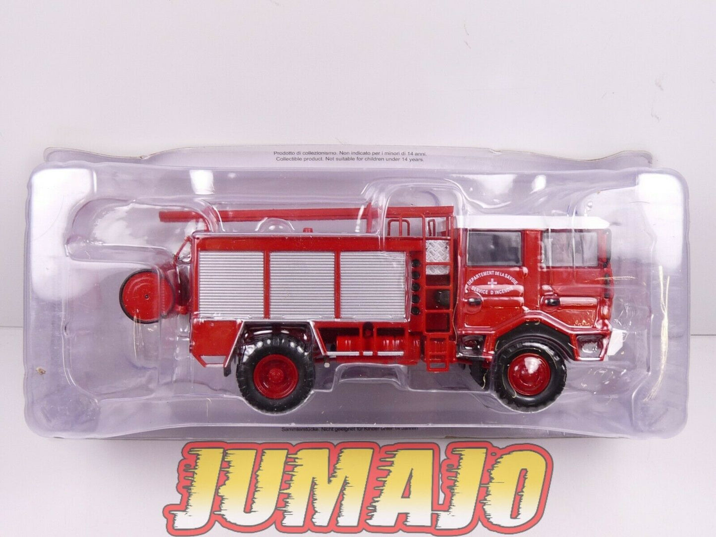 CPI5 camion POMPIER 1/43 Hachette Autopompa Berliet GBD France 1979 Savoie