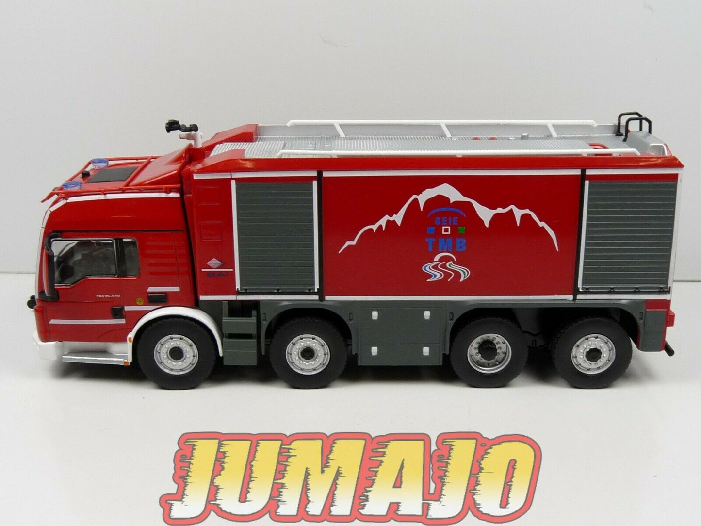 CPI3 camion POMPIER 1/43 Hachette Veicolo Speciale BAI MAN TGS Mont Blanc