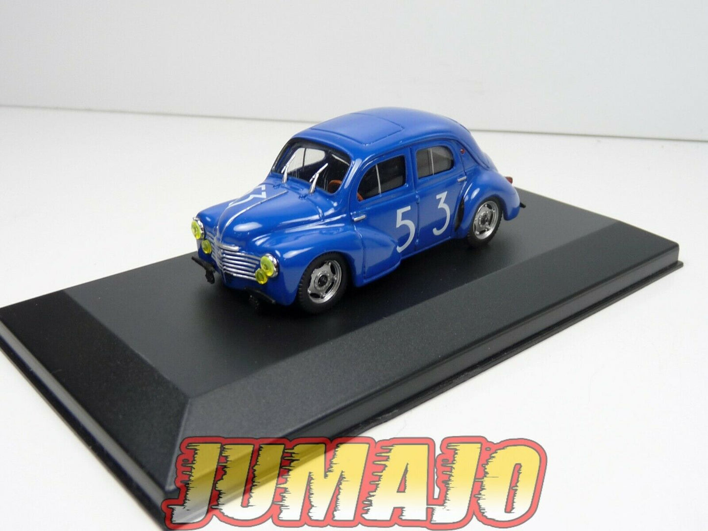 4CV103 Voiture 1/43 Eligor RENAULT 4 CV Berline Type R 1063 Bol d'Or 1952