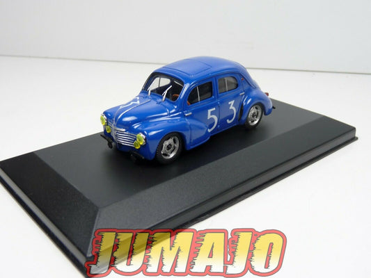 4CV103 Voiture 1/43 Eligor RENAULT 4 CV Berline Type R 1063 Bol d'Or 1952