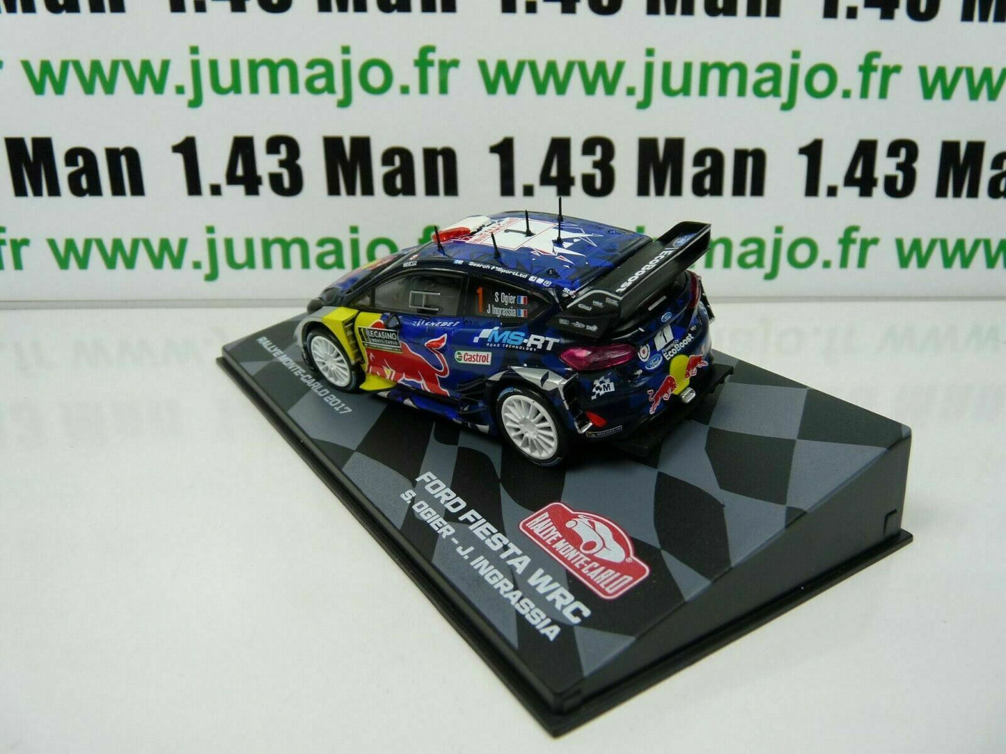 RMIT12 1/43 IXO Rallye Monte Carlo : FORD Fiesta WRC 2017 #1 S.Ogier