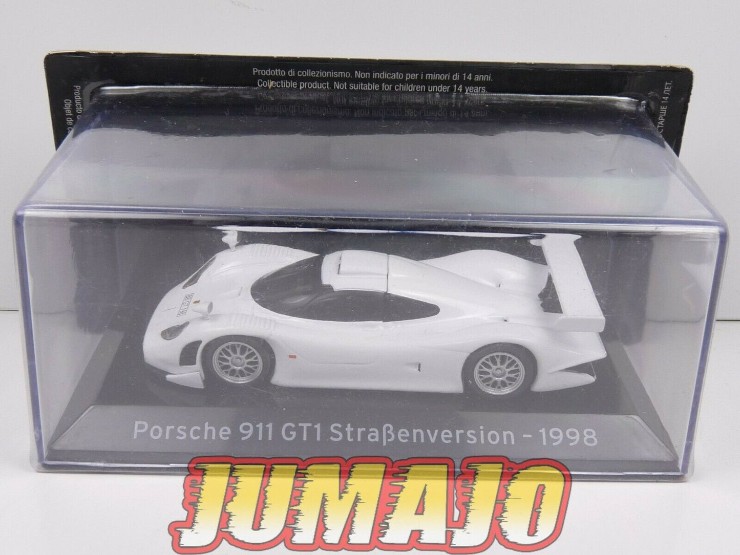 SC51 voiture 1/43 SALVAT Supercars : PORSCHE 911 GT1 Straßenversion 1998