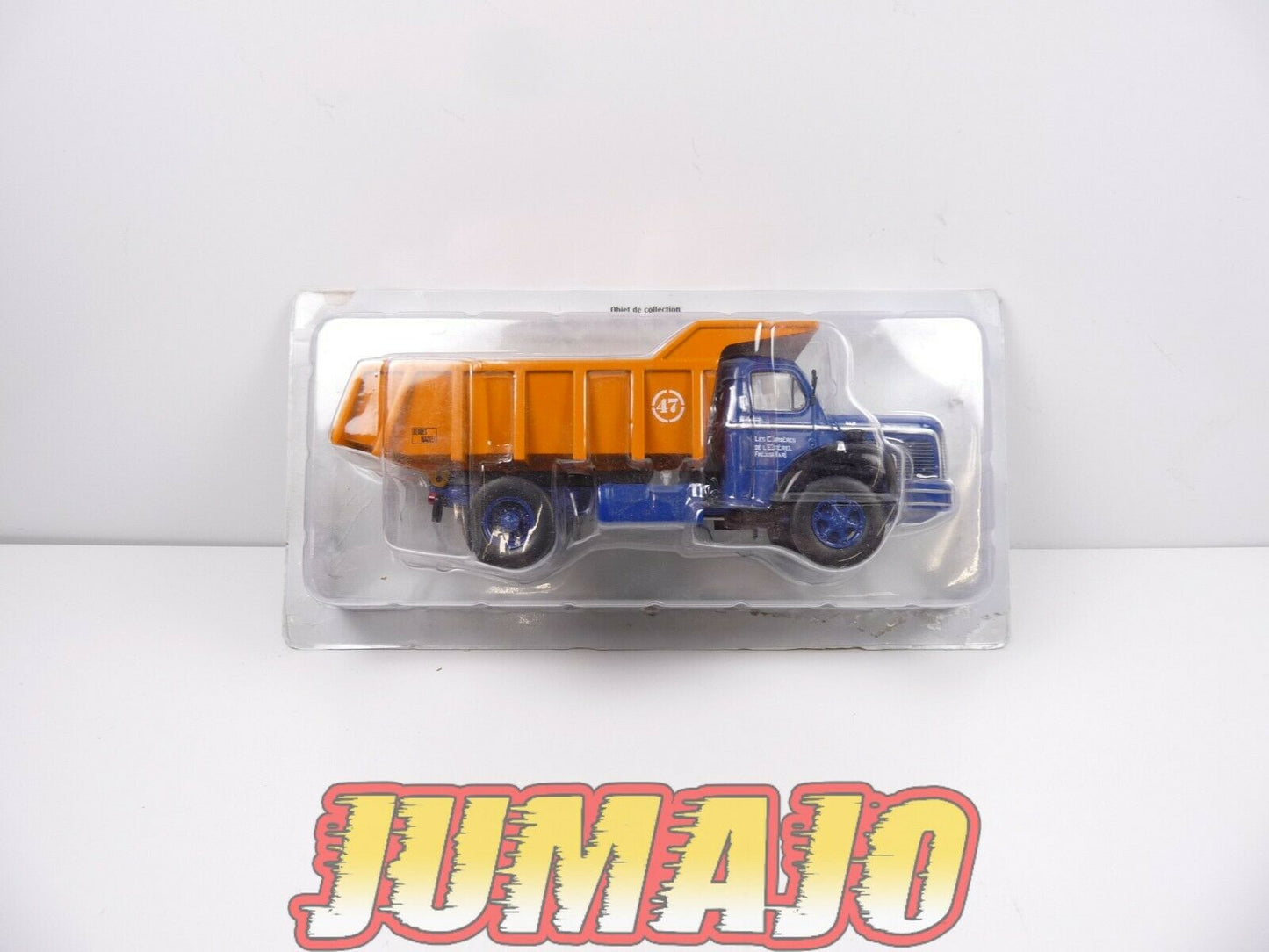 BER1 CAMIONS 1/43 Hachette IXO BERLIET GLM benne chantier