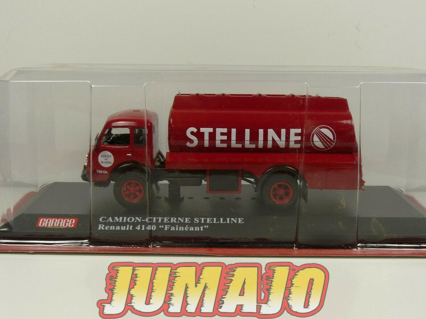 GM6 Camion 1/43 IXO HACHETTE Garage moderne : RENAULT 4140 Fainéant Citerne Stelline