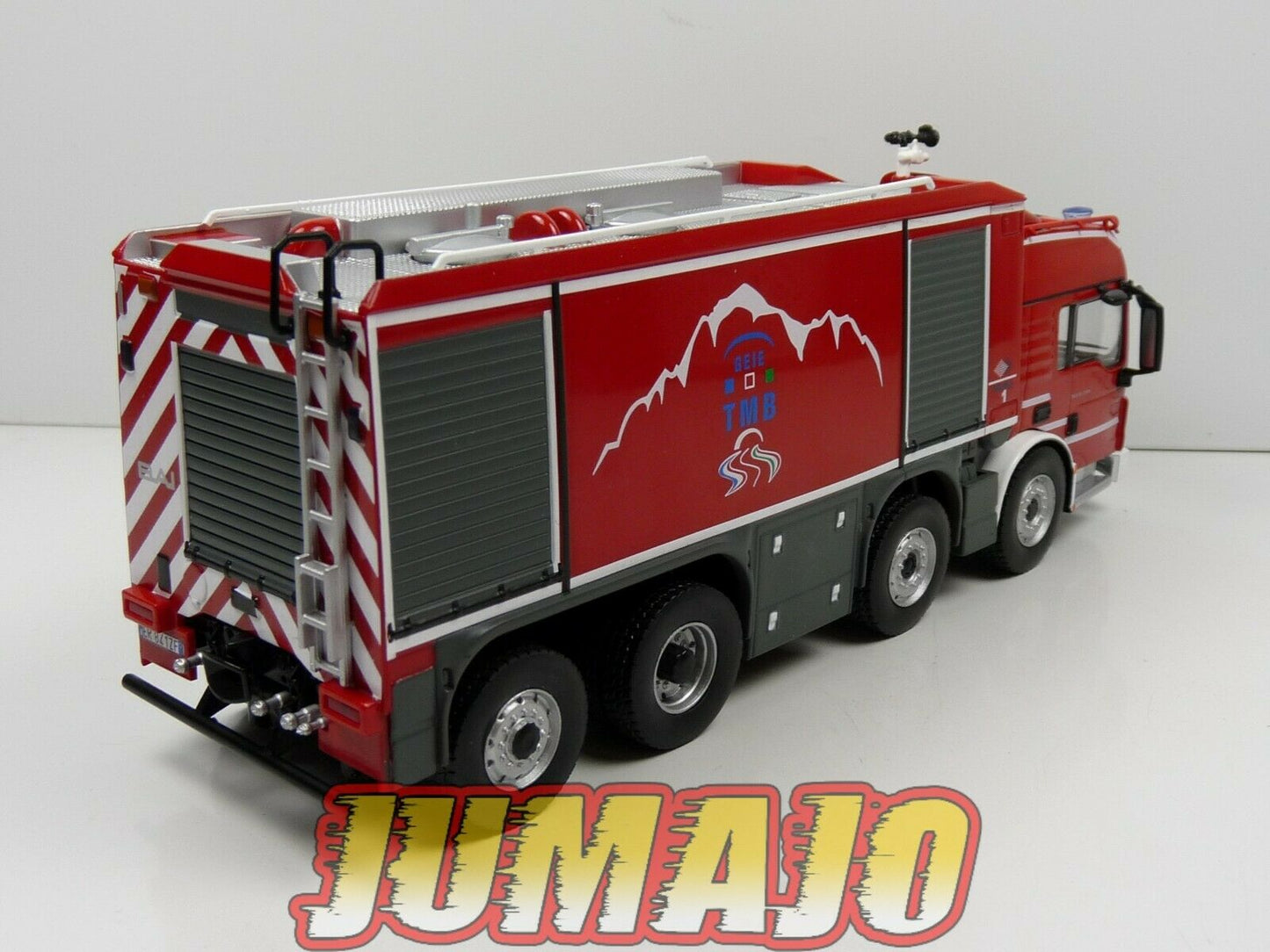 CPI3 camion POMPIER 1/43 Hachette Veicolo Speciale BAI MAN TGS Mont Blanc