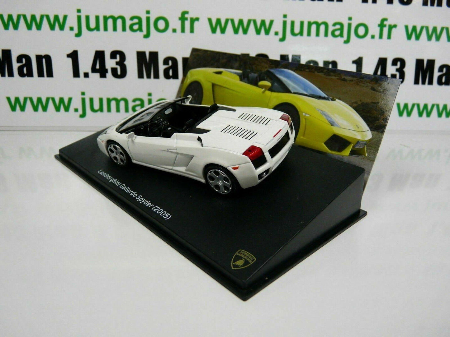 LB8 voiture 1/43 IXO LAMBORGHINI : GALLARDO Spyder 2005