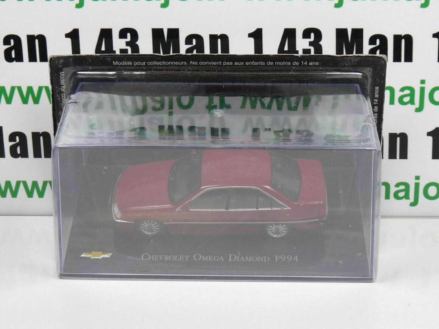 CVT7 voiture 1/43 IXO Salvat BRESIL CHEVROLET : Omega Diamond 1994