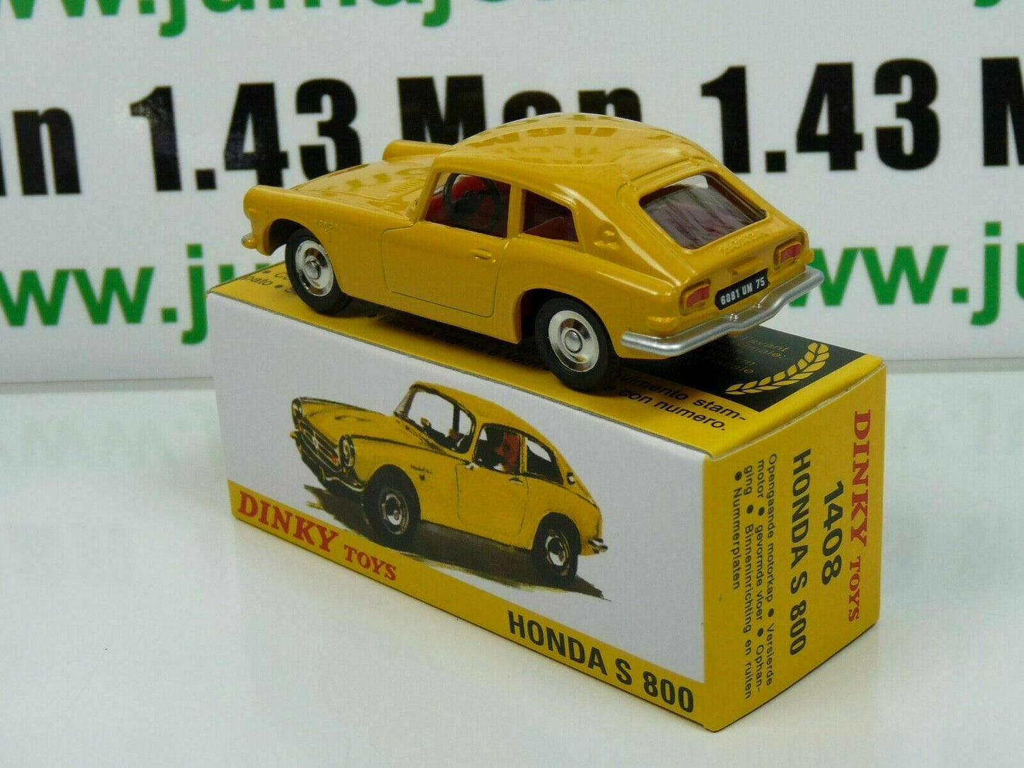 DT32 Voiture réédition DINKY TOYS atlas : 1408 Honda S 800