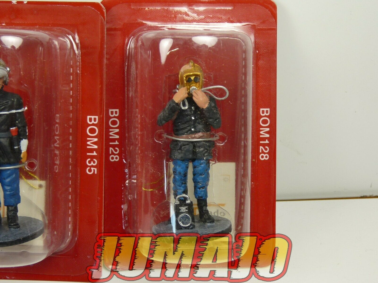 P7 lot de 5 SOLDATS POMPIERS DEL PRADO 1/32 France 1971 2013 2011 1988 1910