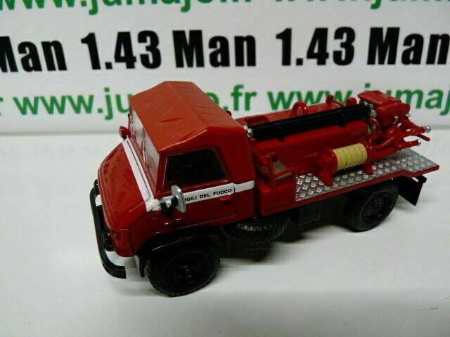 LOT 4 CAMIONS POMPIERS IXO : UNIMOG 404, Renault GBH, GMC CCkw, Thomas VIGP