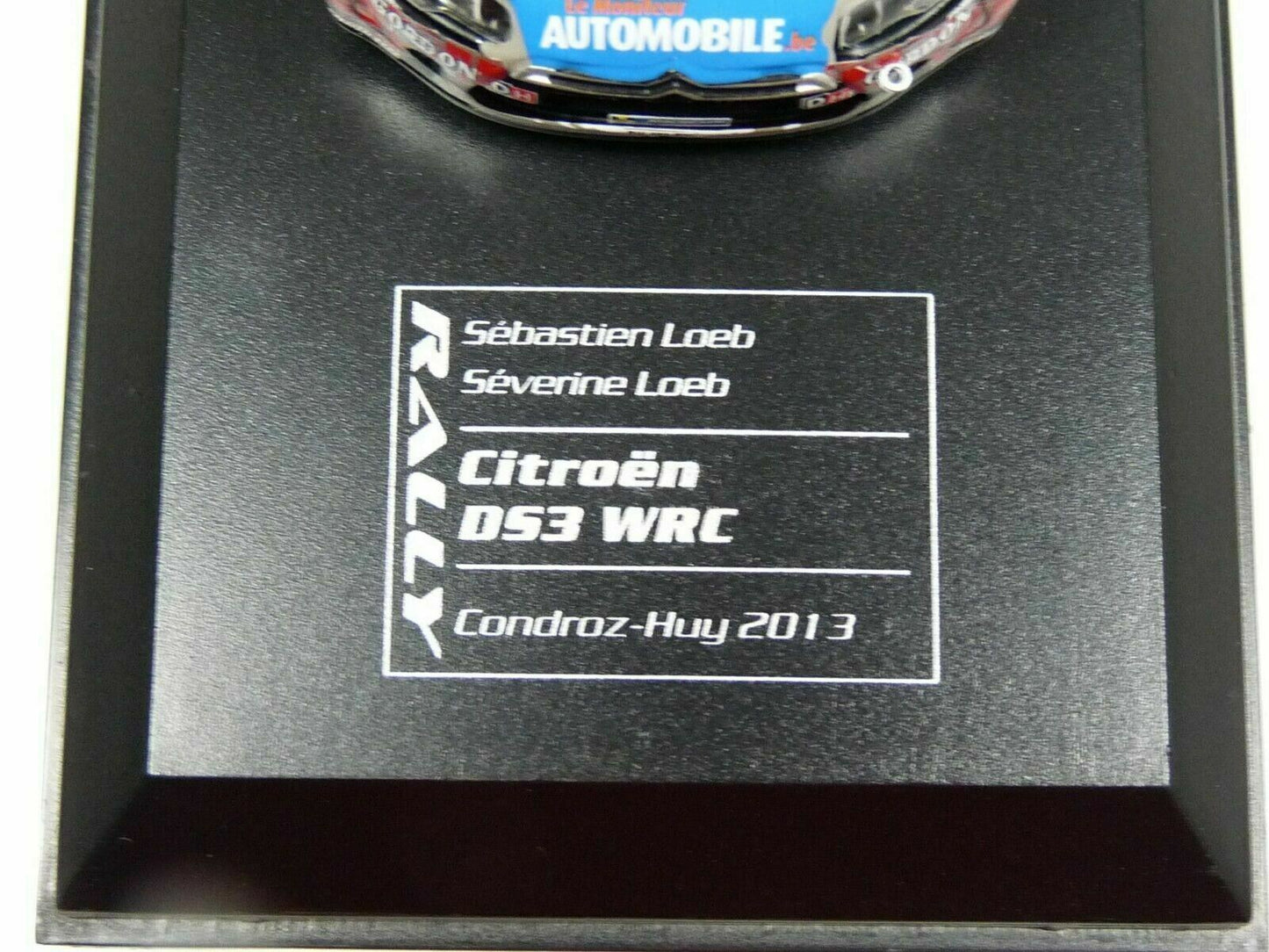 RD24 1/43 IXO Direkt Rallye : CITROËN DS3 WRC Condroz 2013 S.LOEB / S.LOEB