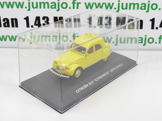 CVW5 1/43 IXO Direkt CITROËN 2cv of the world 2CV Citroneta 1970 Chili
