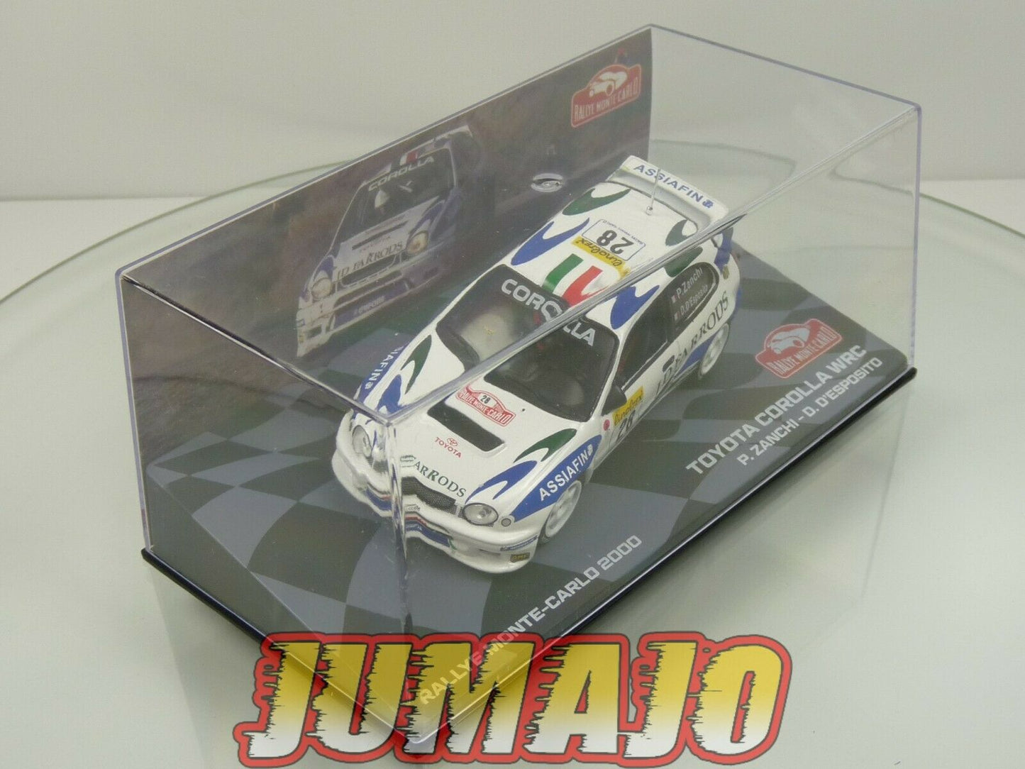 RMIT41 1/43 IXO Rallye Monte Carlo : TOYOTA Corolla WRC 2000 #28 P.Zanchi