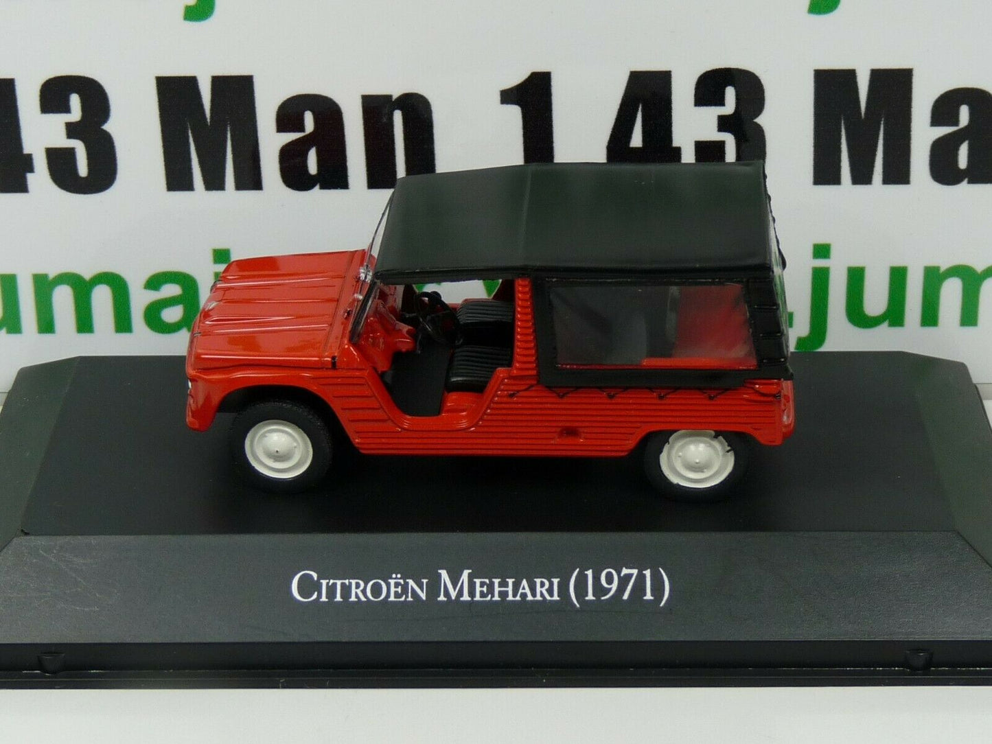 ARG32 Voiture 1/43 SALVAT Autos Inolvidables : CITROEN MEHARI 1971