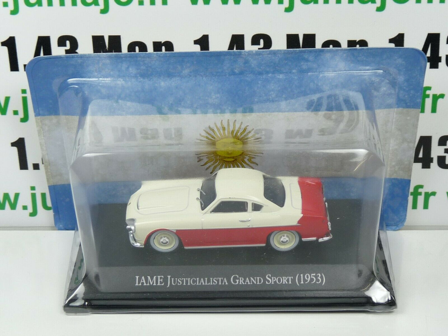 ARG44 Voiture 1/43 SALVAT Autos Inolvidables : IAME Jucticialista sport 1953