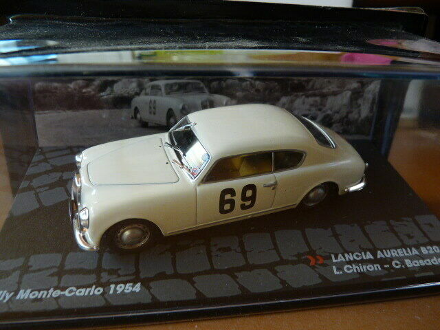 RIT54 voiture 1/43 IXO Altaya Rallye LANCIA Aurelia B20 Gt Monte Carlo 1954
