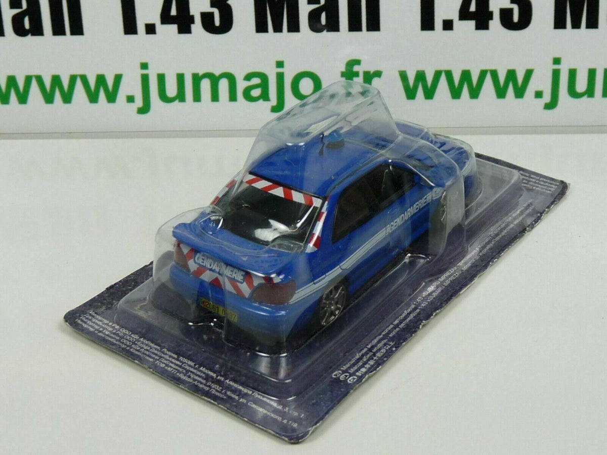 PM6 1/43 IST deAgostini Police du Monde : SUBARU Impreza Gendarmerie Autoroute