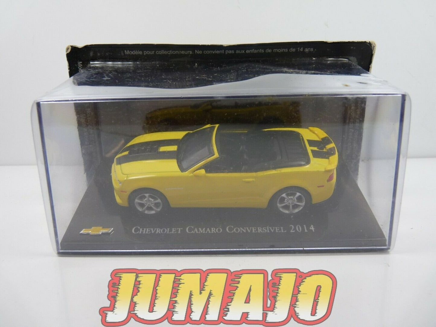 CVT56 voiture 1/43 IXO Salvat BRESIL CHEVROLET CAMARO CONVERSIVEL 2014 cabriolet