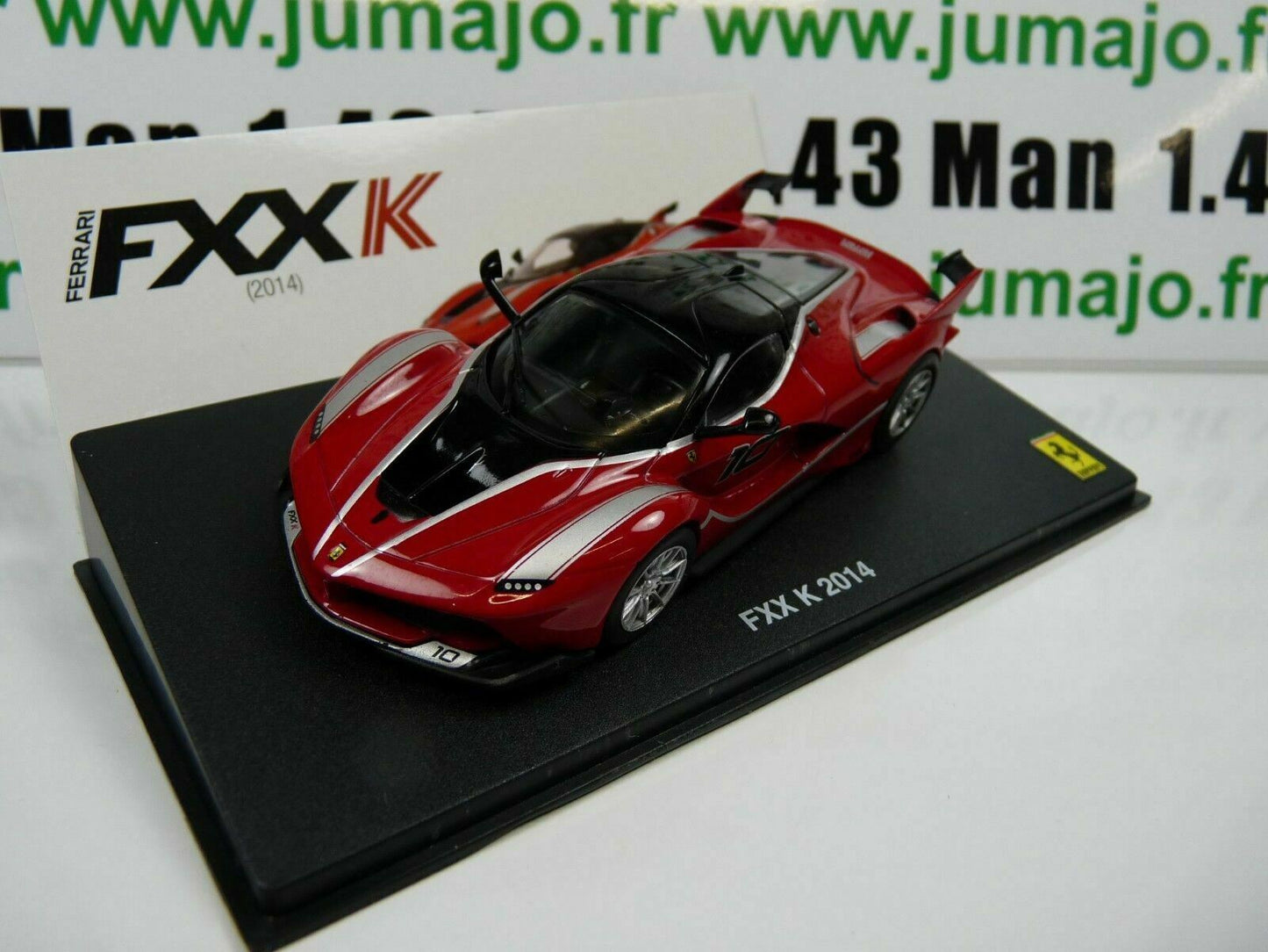 lot 4 voitures 1/43 FERRARI GT : LaFerrari, F12, FXX, 360 Modena
