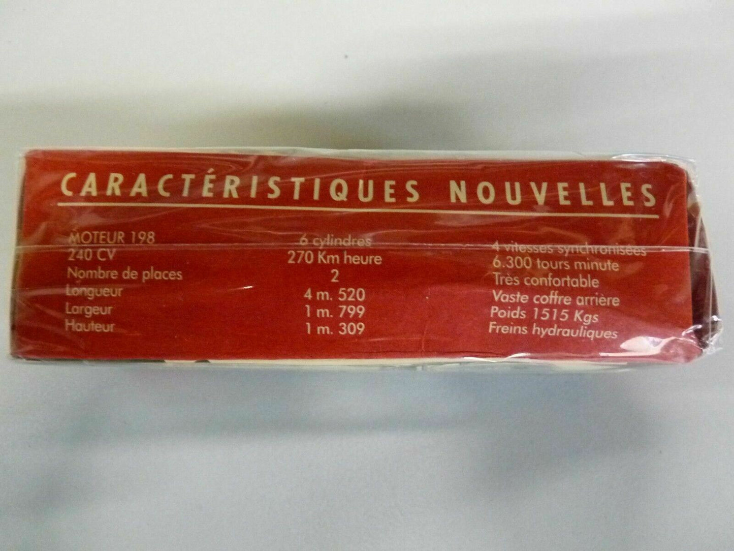 MRY12 Voiture 1/43 réédition QUIRALU : MERCEDES 300 SL grise