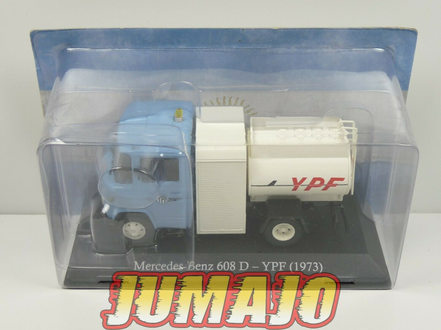 SER4 1/43 SALVAT Vehiculos Inolv. Servicios Mercedes-Benz 608D citerne YPF 1973
