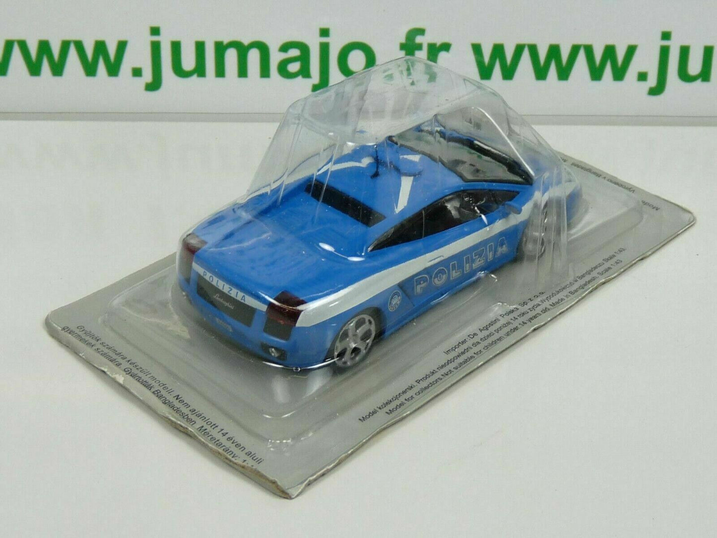 PM18 1/43 IST deAgostini Police du Monde : LAMBORGHINI Gallardo Italie Polizia