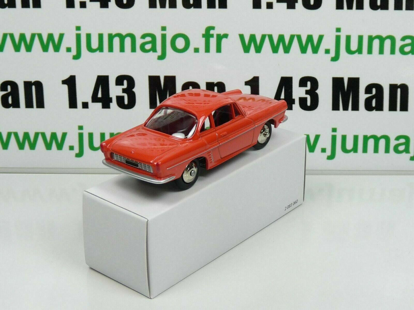 DT16 Voiture réédition DINKY TOYS atlas boite blanche RENAULT FLORIDE rouge