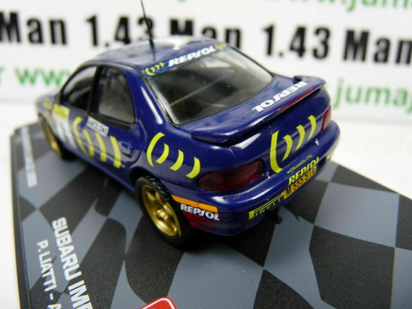 RMIT11 1/43 IXO Rallye Monte Carlo : SUBARU Impreza 555 1995 #6 P.Liatti