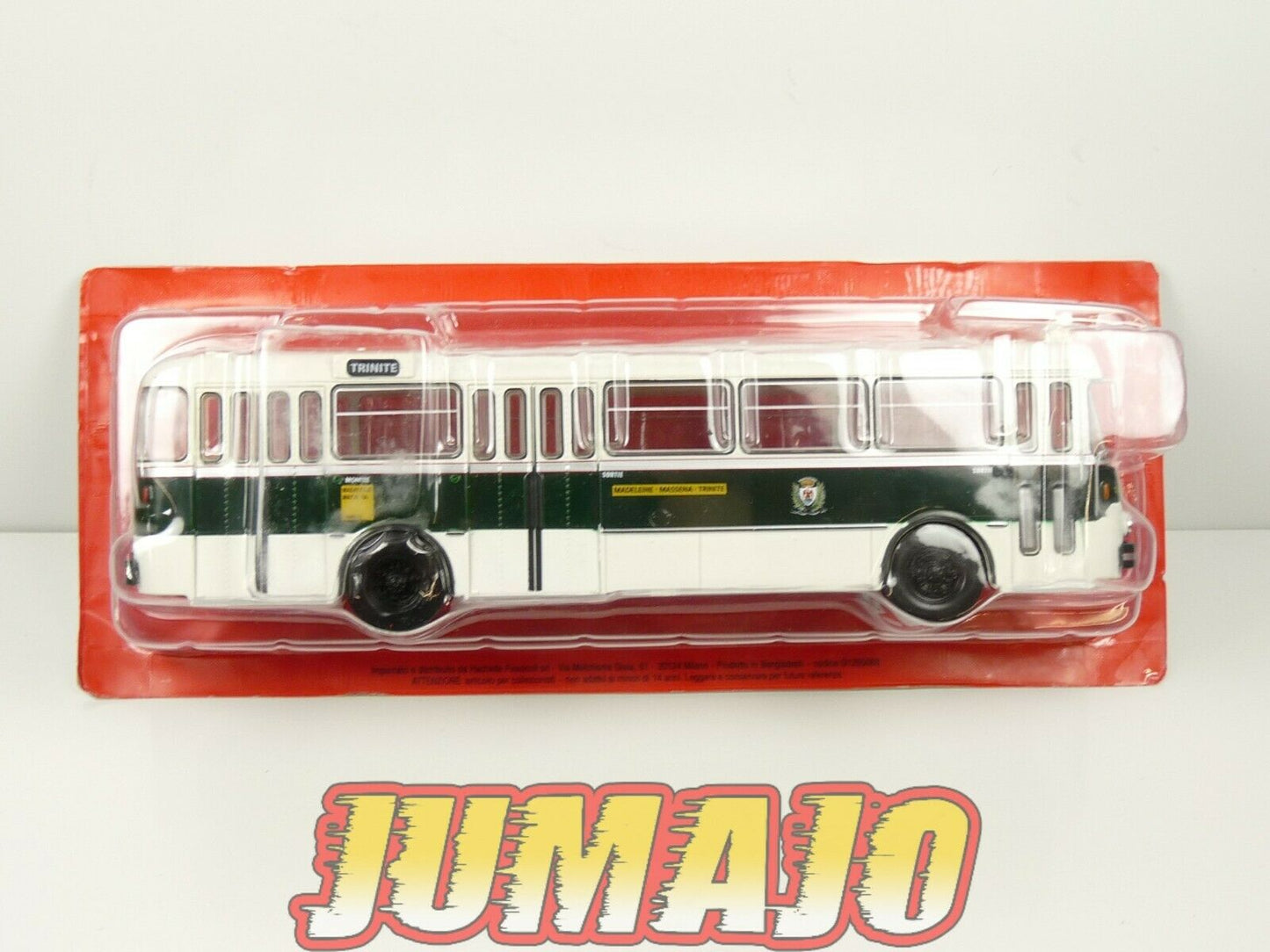 BUS69 Bus 1/43 IXO Hachette BERLIET PLR 8 MU 105 Ligne 3 Trinite 1956 France