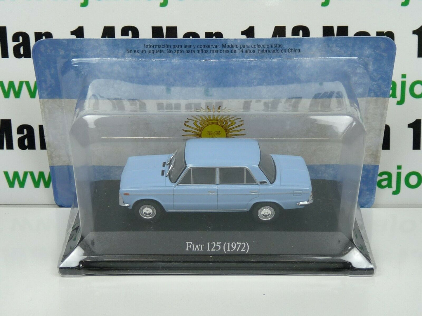LOT 3 Voitures 1/43 SALVAT Autos Inolvidables : FIAT 125 / 147 / regatta