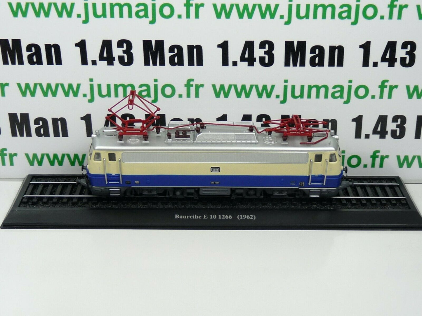 MEA71 LOCOMOTIVE train DB 1/87 HO : Baureihe E 10 1266 (1962) Allemagne