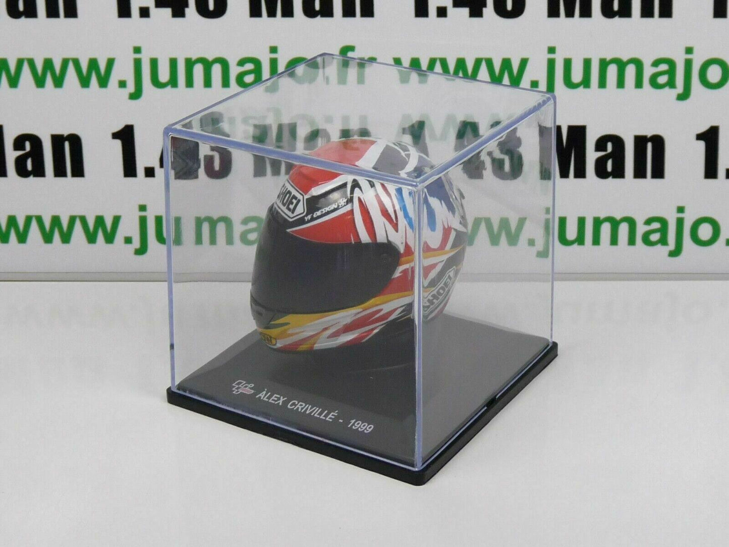 CM18 CASQUE MOTO GP 1/5  : ALEX CRIVILLE 1999