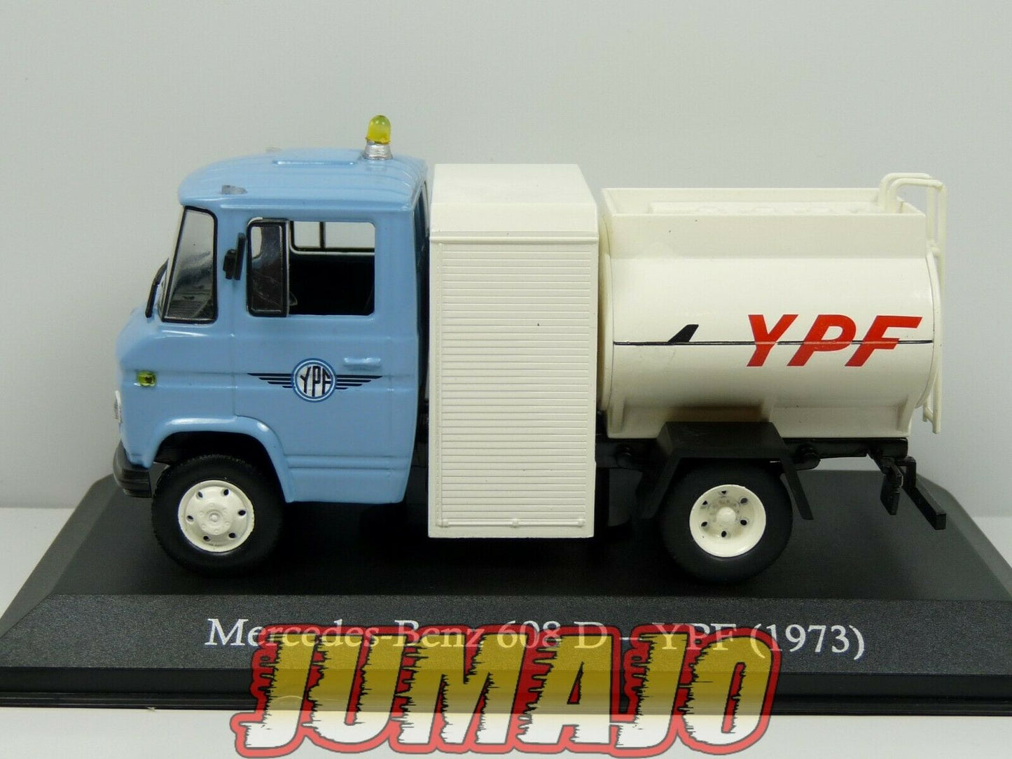 SER4 1/43 SALVAT Vehiculos Inolv. Servicios Mercedes-Benz 608D citerne YPF 1973
