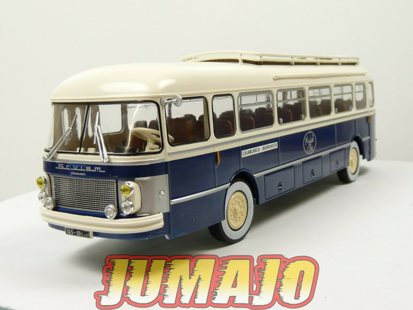 BUS71 Bus 1/43 IXO Hachette SAVIEM CHAUSSON SC1 105 Maroc CTM 1960