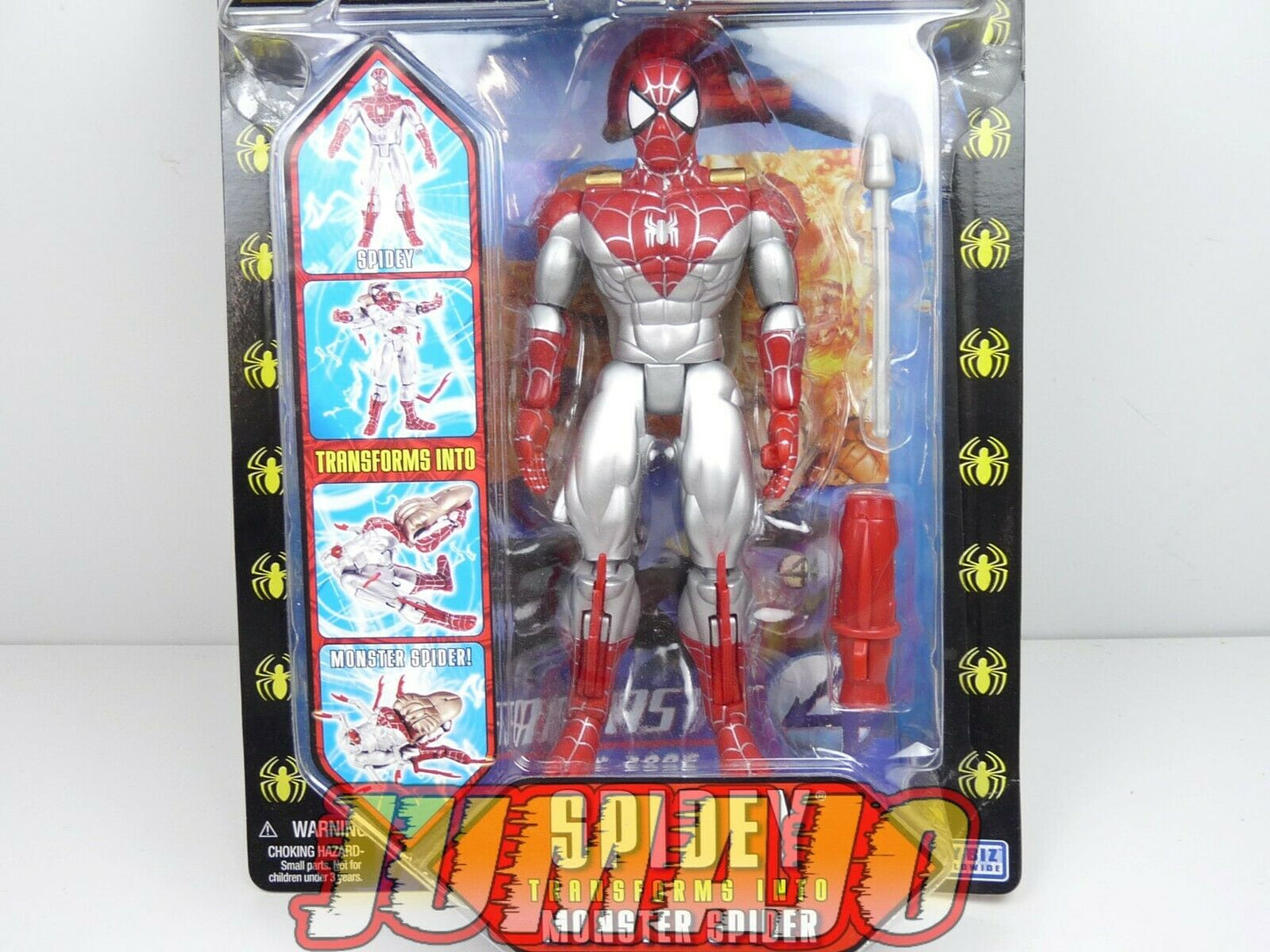 BLI1 figurine MARVEL Shape Shifter Toy Biz Spiderman Spidey Transforms monster