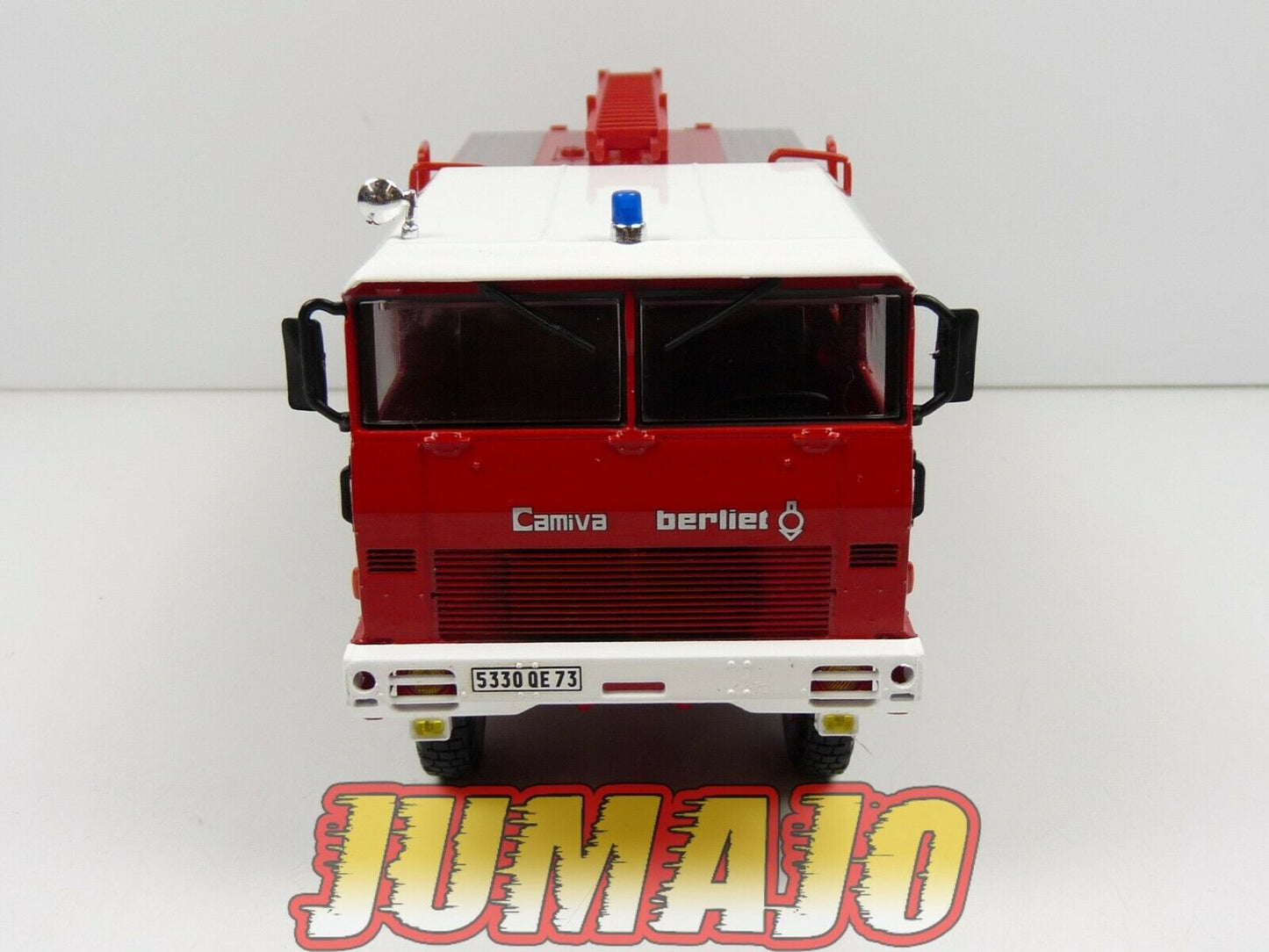 CPI5 camion POMPIER 1/43 Hachette Autopompa Berliet GBD France 1979 Savoie