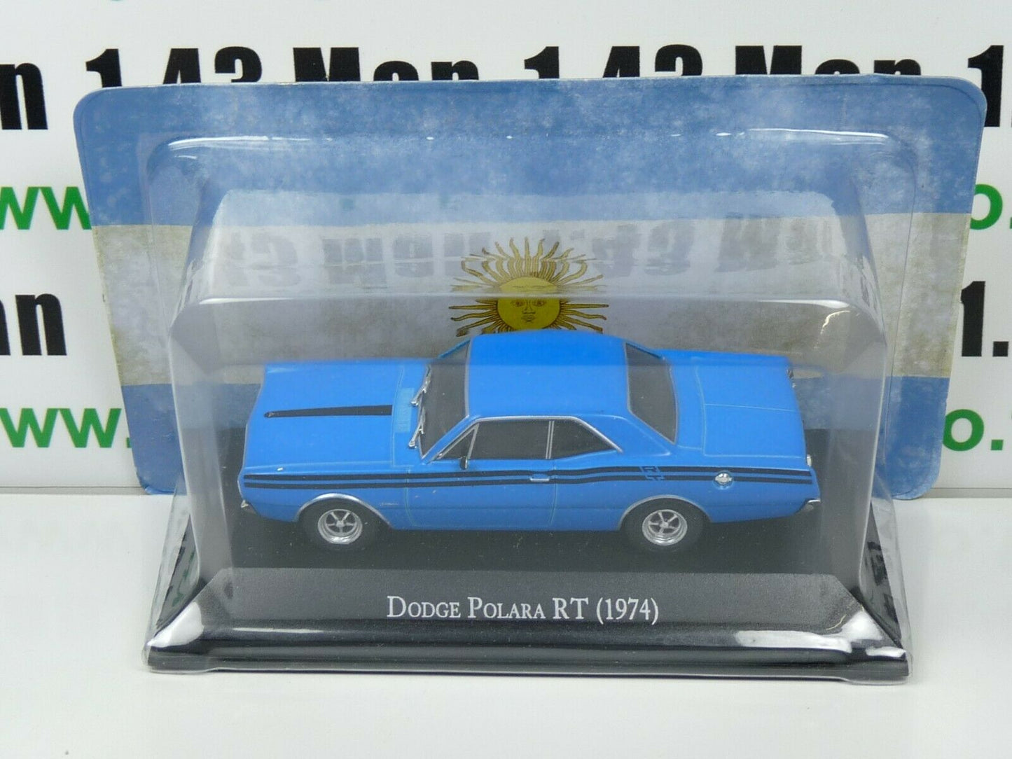 ARG39 Voiture 1/43 SALVAT Autos Inolvidables : DODGE POLARA RT 1974