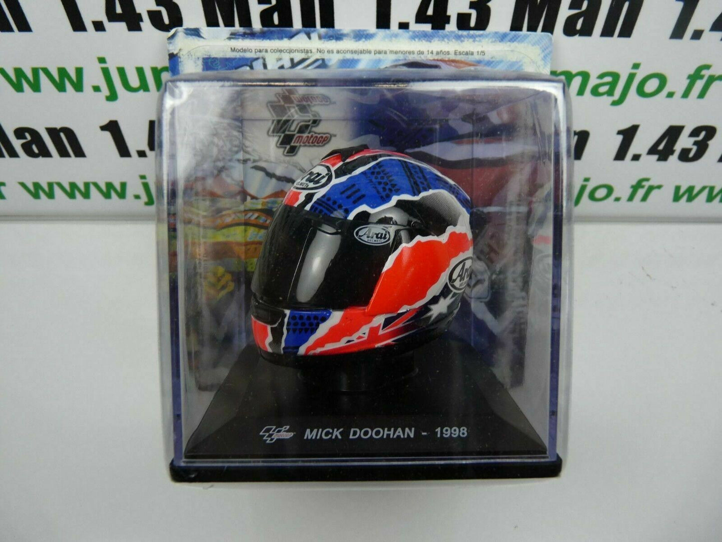 CM5 CASQUES MOTO GP 1/5 : MICK DOOHAN 1998 Arai