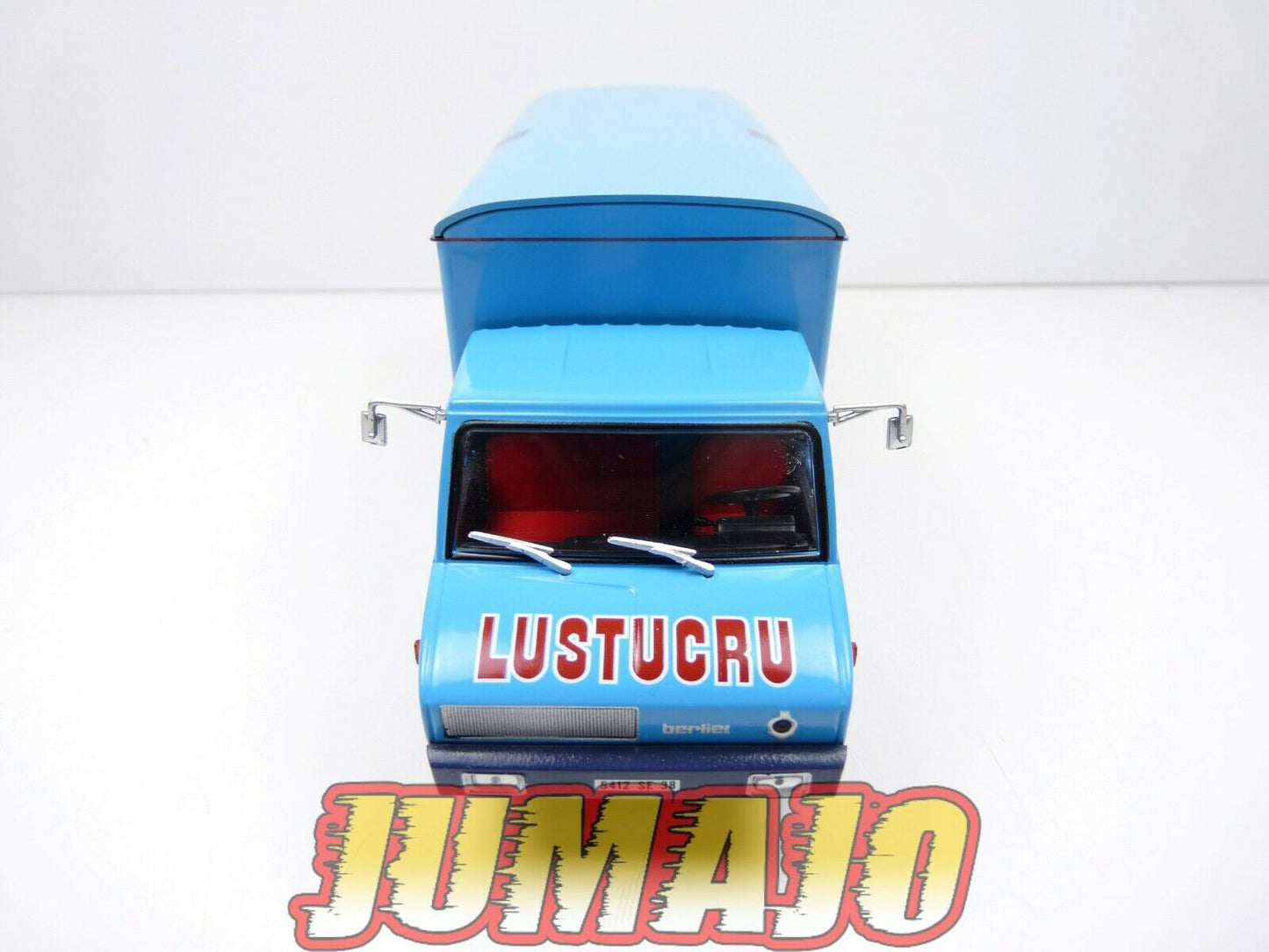 BER27 CAMIONS 1/43 Hachette IXO BERLIET Stradair 20 Fourgon LUSTUCRU 196