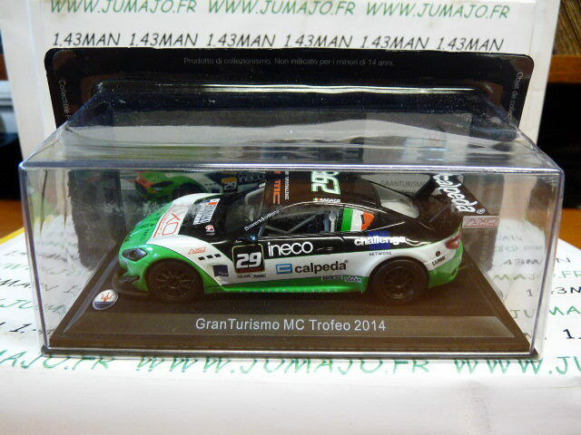 MAS6 voiture 1/43 LEO models : MASERATI collection : GranTurismo MC Troféo 2014