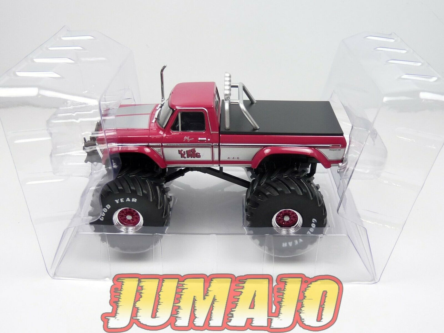 DIV44 voiture 1/43 GREENLIGHT : FORD F 250 1975 Jeff dane's King Kong