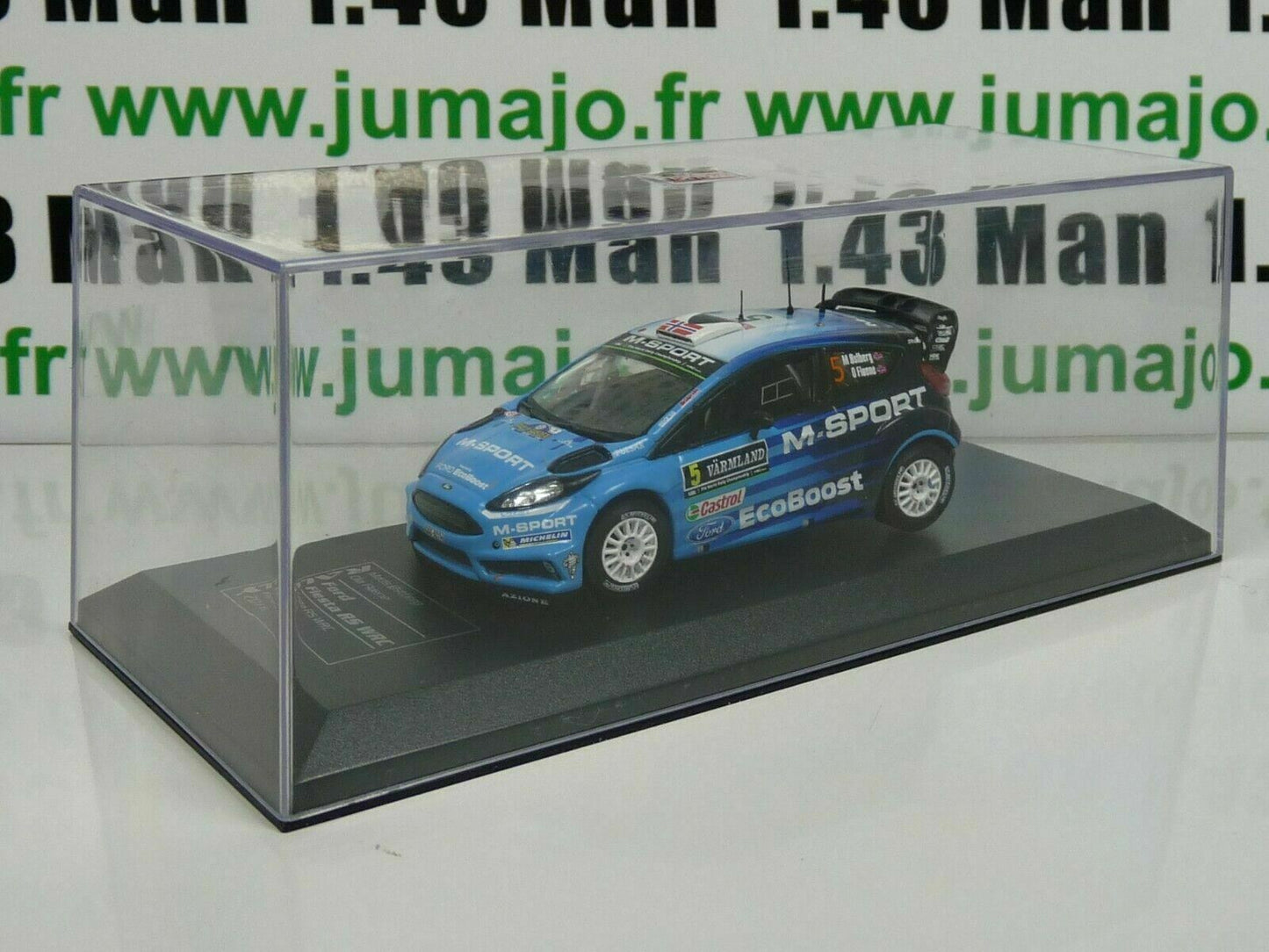RD1 voiture 1/43 IXO Direkt Rallye : FORD Fiesta RS WRC 2016 M.Ostberg/O.Floene