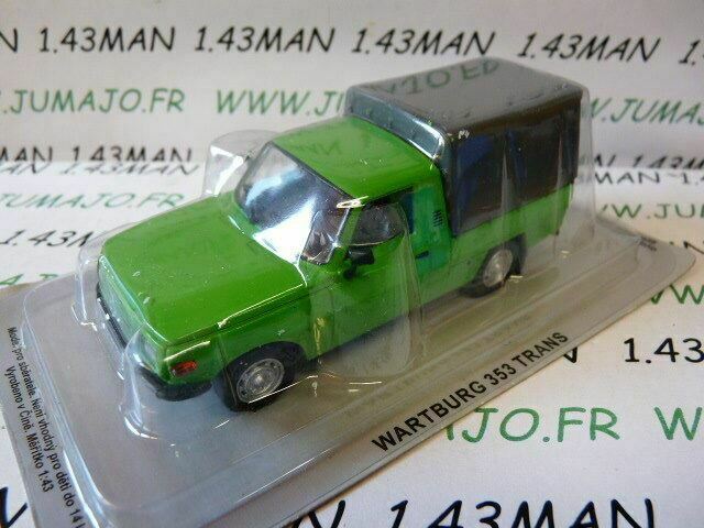 PL8 Voiture 1/43 IXO IST DeAgostini POLOGNE : WARTBURG 353 Trans pick-up