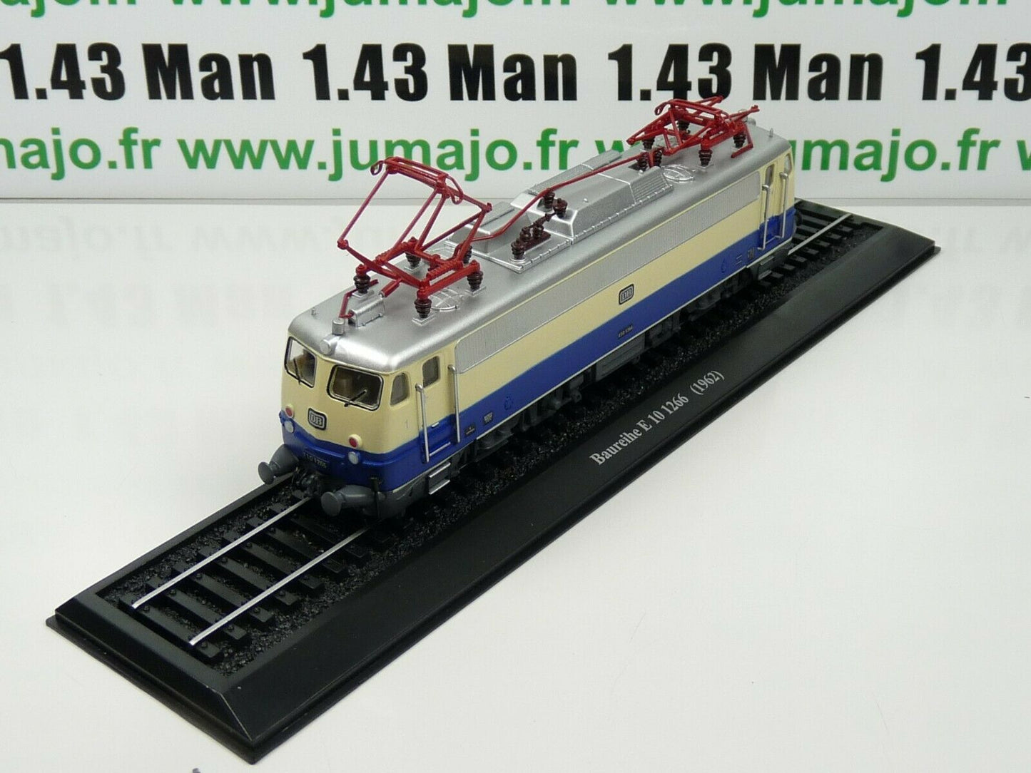 MEA71 LOCOMOTIVE train DB 1/87 HO : Baureihe E 10 1266 (1962) Allemagne