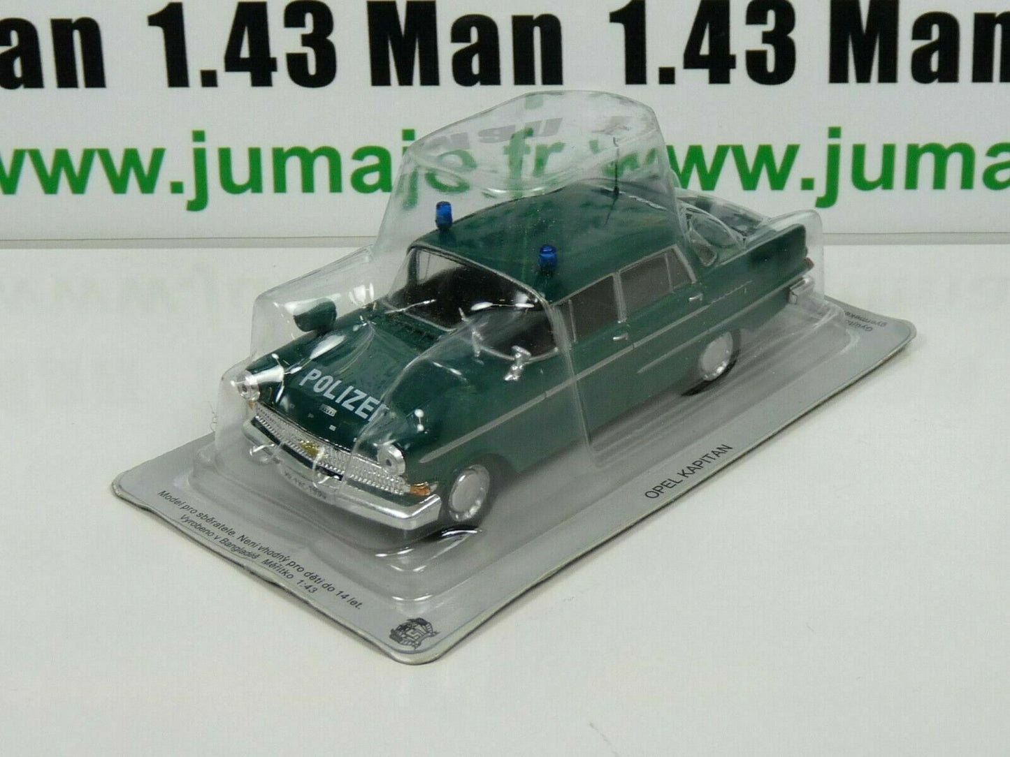 PM2 1/43 IST deAgostini Police du Monde : OPEL Kapitan Polizei Allemagne