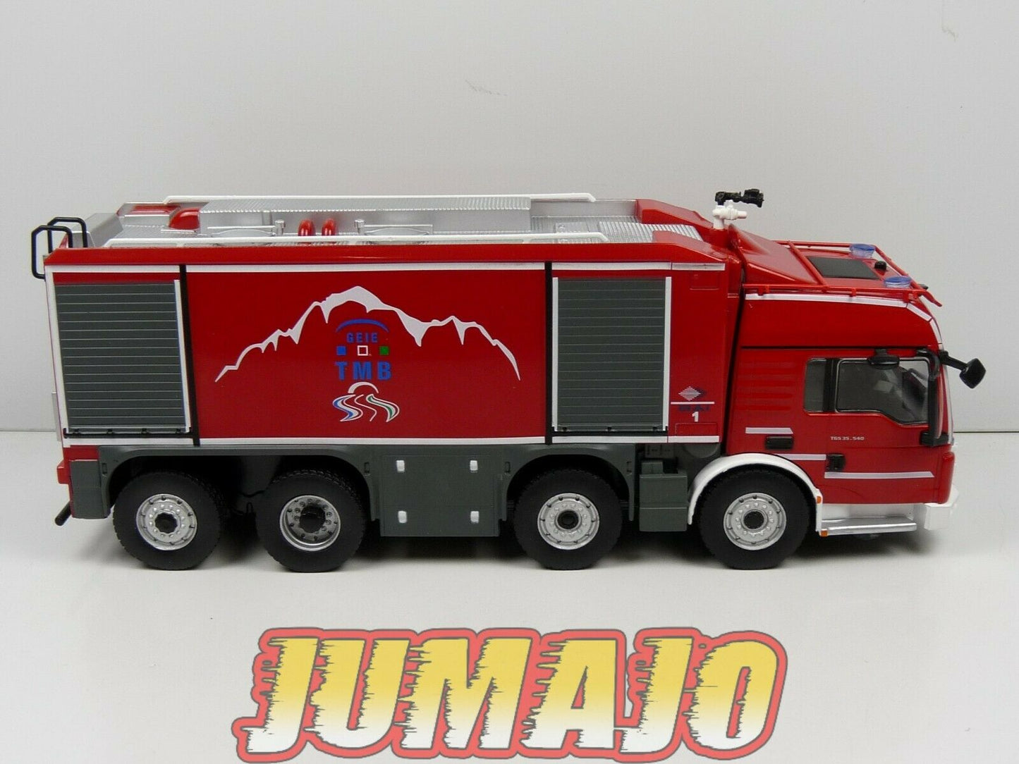 CPI3 camion POMPIER 1/43 Hachette Veicolo Speciale BAI MAN TGS Mont Blanc