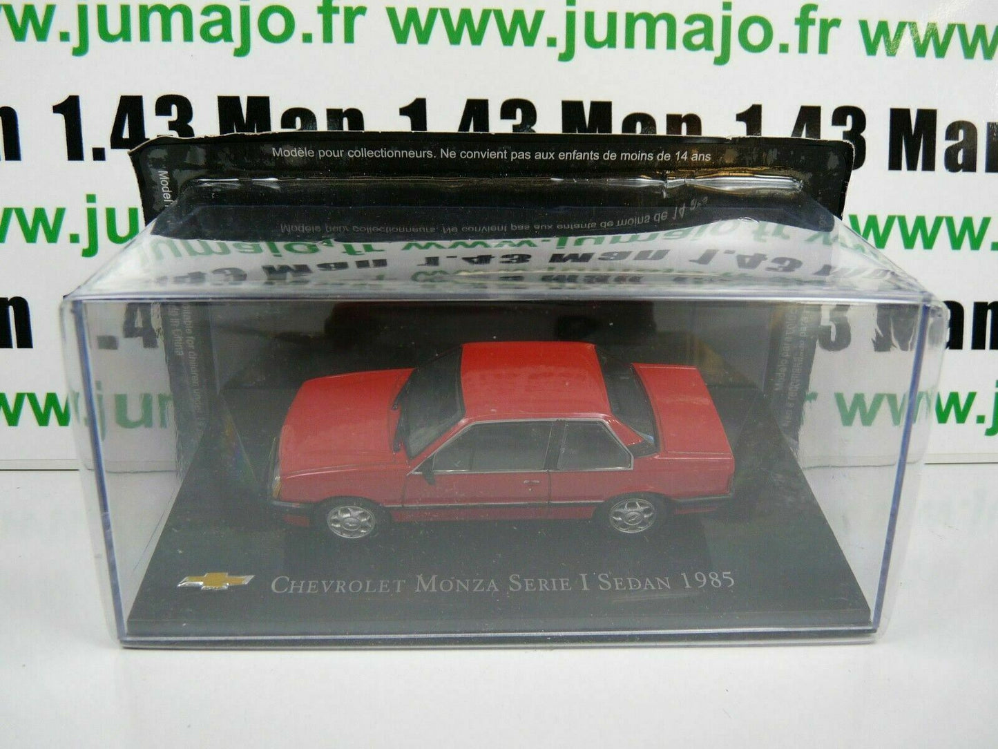CVT4 voiture 1/43 IXO Salvat BRESIL CHEVROLET : Monza Serie I Sedan 1985