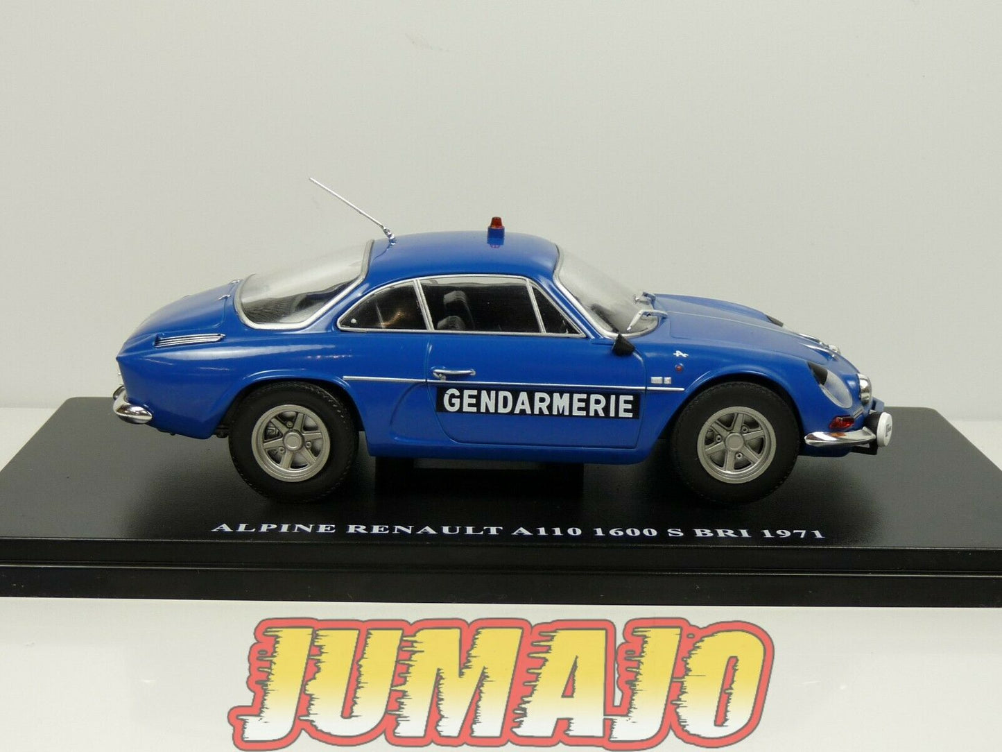 TES4 Voiture 1/24 Hachette : ALPINE Renault A110 1600 S BRI 1971 SANS FOND
