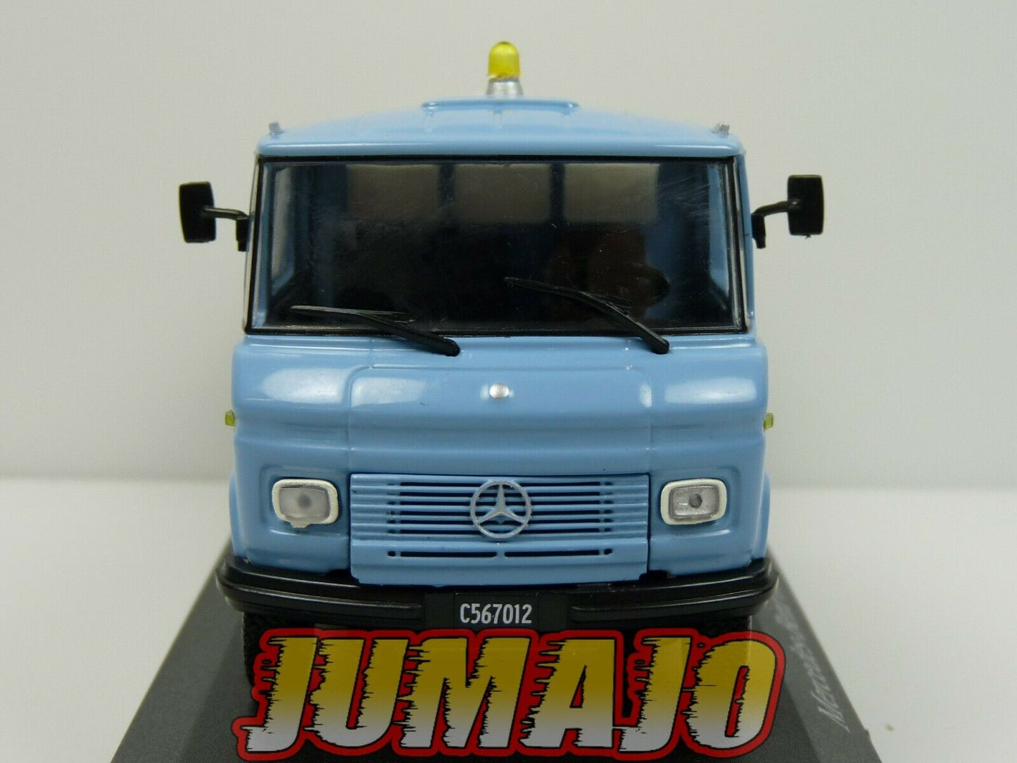 SER4 1/43 SALVAT Vehiculos Inolv. Servicios Mercedes-Benz 608D citerne YPF 1973